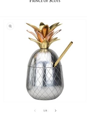 PRINCE OF SCOTS Grand Floridian PINEAPPLE CUP NO STRAW